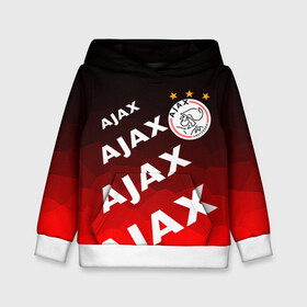 Детская толстовка 3D с принтом FC AJAX AMSTERDAM / ФК АЯКС в Екатеринбурге, 100% полиэстер | двухслойный капюшон со шнурком для регулировки, мягкие манжеты на рукавах и по низу толстовки, спереди карман-кенгуру с мягким внутренним слоем | ajax amsterdam | fifa | football | football club. | sport | uefa | английская премьер лига | аякс амстердам | лига финал | матч | спорт | уефа | финал | фифа | футбол | футбольный клуб