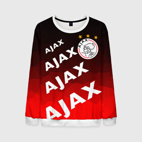 Мужской свитшот 3D с принтом FC AJAX AMSTERDAM / ФК АЯКС в Екатеринбурге, 100% полиэстер с мягким внутренним слоем | круглый вырез горловины, мягкая резинка на манжетах и поясе, свободная посадка по фигуре | ajax amsterdam | fifa | football | football club. | sport | uefa | английская премьер лига | аякс амстердам | лига финал | матч | спорт | уефа | финал | фифа | футбол | футбольный клуб