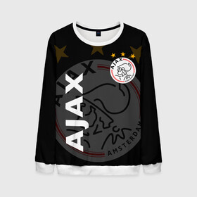 Мужской свитшот 3D с принтом FC AJAX AMSTERDAM / ФК АЯКС в Екатеринбурге, 100% полиэстер с мягким внутренним слоем | круглый вырез горловины, мягкая резинка на манжетах и поясе, свободная посадка по фигуре | ajax amsterdam | fifa | football | football club. | sport | uefa | английская премьер лига | аякс амстердам | лига финал | матч | спорт | уефа | финал | фифа | футбол | футбольный клуб