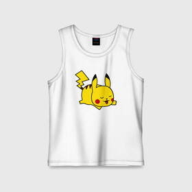 Детская майка хлопок с принтом Пикачу Dreams в Екатеринбурге,  |  | anime | baby | children | kawaii | kids | pika pika | pikachu | pokeball | pokemon | pokemon go | аниме | детям | кавайный | ленивый | лень | малыш | мультяшный | отдых | персонажи | пика пика | пикачу | покеболл | покемон | покемон го | сон