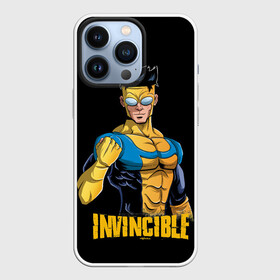 Чехол для iPhone 13 Pro с принтом Mark Grayson (Invincible) в Екатеринбурге,  |  | allen | atom | debbie | eve | girl | grayson | immortal | invincible | man | mark | monster | nolan | omni | атом | атомная | вильтрум | вильтрумит | воительница | грейсон | дебби | ева | костюм | марк | монстр | мэн | неуязвимый |