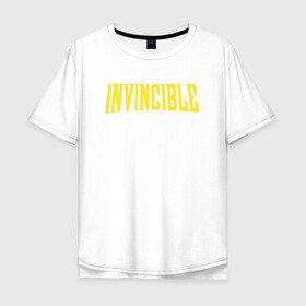 Мужская футболка хлопок Oversize с принтом Invincible Неуязвимый в Екатеринбурге, 100% хлопок | свободный крой, круглый ворот, “спинка” длиннее передней части | allen | atom | debbie | eve | girl | grayson | immortal | invincible | man | mark | monster | nolan | omni | атом | атомная | вильтрум | вильтрумит | воительница | грейсон | дебби | ева | костюм | марк | монстр | мэн | неуязвимый |