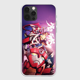 Чехол для iPhone 12 Pro с принтом Gurren Lagann в Екатеринбурге, силикон | область печати: задняя сторона чехла, без боковых панелей | gurren | gurren lagann | kamina | kittan bachika | nia teppelin | simon | yoko littner | гуррен | гуррен лаганн | симон