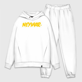 Мужской костюм хлопок OVERSIZE с принтом Neymar Jr logo в Екатеринбурге,  |  | brazil | champions | fifa | junior | neymar | neymar jr | paris saint germain | psg | uefa | бразилия | джуниор | младший | наймар | неймар | пари сен жермен | петух | псж | сборная бразилии | уефа | фифа | футбик | футбол 