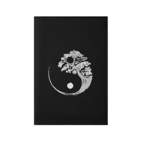 Обложка для паспорта матовая кожа с принтом Yin and Yang. Bonsai Tree в Екатеринбурге, натуральная матовая кожа | размер 19,3 х 13,7 см; прозрачные пластиковые крепления | black | bonsai | buddhism | dualism | esotericism | evil | good | japan | negative | philosophy | positive | tree | white | yang | yin | zen | белое | бонсай | буддизм | дерево | дзен | добро | древо | дуализм | зло | инь | негатив | позитив | философия |