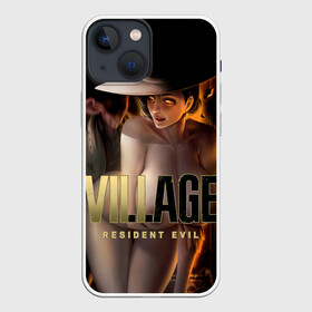Чехол для iPhone 13 mini с принтом Resident Evil Village в Екатеринбурге,  |  | resident evil village | survival horror | деревня | компьютерная игра | леди альсина димитреску | обитель зла | ужас выживания
