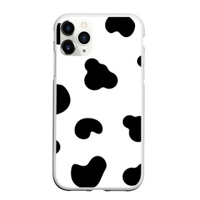 Чехол для iPhone 11 Pro матовый с принтом Cow print в Екатеринбурге, Силикон |  | cow | summertime | корова | лето | минимализм