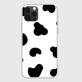 Чехол для iPhone 12 Pro Max с принтом Cow print в Екатеринбурге, Силикон |  | cow | summertime | корова | лето | минимализм