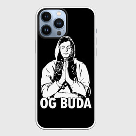 Чехол для iPhone 13 Pro Max с принтом OG Buda в Екатеринбурге,  |  | Тематика изображения на принте: og buda | rap | буда | григорий ляхов | музыка | ог буда | певец | русский рэп | рэп | рэпер
