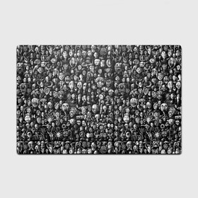 Головоломка Пазл магнитный 126 элементов с принтом Мрачные портреты в Екатеринбурге, полимерный материал с магнитным слоем | 126 деталей, размер изделия —  180*270 мм | halloween | лица | мрачное | портреты | страшное | сюрреализм | ужасы