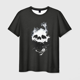 Мужская футболка 3D с принтом Невероятное зло в Екатеринбурге, 100% полиэфир | прямой крой, круглый вырез горловины, длина до линии бедер | destiny | evil | gamer | games | skull