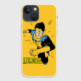 Чехол для iPhone 13 mini с принтом Неуязвимый   Invincible в Екатеринбурге,  |  | boy | cartoon | damien darkblood | hero | invincible | superhero | герой | марк грейсон | мультик | мультсериал | непобедимый | неуязвимый | персонаж | супергерой