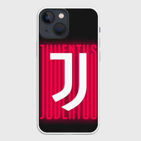 Чехол для iPhone 13 mini с принтом JUVENTUS   ЮВЕНТУС   НЕОН в Екатеринбурге,  |  | fifa | football | football club. | juventus football club | sport | uefa | английская премьер лига | лига финал | матч | спорт | уефа | финал | фифа | футбол | футбольный клуб | ювентус