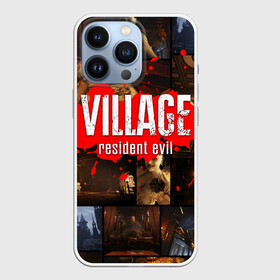 Чехол для iPhone 13 Pro с принтом RESIDENT EVIL 8 VILLAGE в Екатеринбурге,  |  | biohazard | game. | resident 8 | resident evil village | госпожа димитреску | игра | итан уинтерс | резидент 8 | резидент эвил вилладж | ужасы