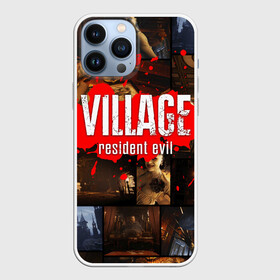 Чехол для iPhone 13 Pro Max с принтом RESIDENT EVIL 8 VILLAGE в Екатеринбурге,  |  | Тематика изображения на принте: biohazard | game. | resident 8 | resident evil village | госпожа димитреску | игра | итан уинтерс | резидент 8 | резидент эвил вилладж | ужасы