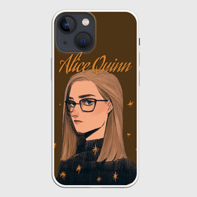 Чехол для iPhone 13 mini с принтом Alice Quinn в Екатеринбурге,  |  | coldwater | elliot | fillory | margo | quentin | quentin coldwater | the magicians | волшебники | квентин | марго | филлари | филлори | филори | эллиот