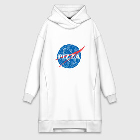 Платье-худи хлопок с принтом NASA Pizza в Екатеринбурге,  |  | mars | moon | nasa | астероид | астронавт | астрономия | вселенная | гагарин | галактика | земля | илон | комета | космонавт | космос | луна | марс | маск | наса | небо | нло | пицца | планета | пришелец | ракета