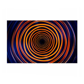 Бумага для упаковки 3D с принтом Круги неоновые в Екатеринбурге, пластик и полированная сталь | круглая форма, металлическое крепление в виде кольца | Тематика изображения на принте: геометрия | дыра | круги | круги неоновые | неон | неоновый круги | неончик | полосы | черная дыра