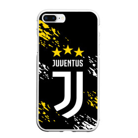 Чехол для iPhone 7Plus/8 Plus матовый с принтом JUVENTUS / ЮВЕНТУС / КРАСКА в Екатеринбурге, Силикон | Область печати: задняя сторона чехла, без боковых панелей | fifa | football | football club. | juventus football club | sport | uefa | английская премьер лига | лига финал | матч | спорт | уефа | финал | фифа | футбол | футбольный клуб | ювентус