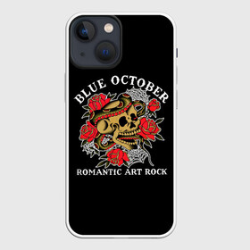 Чехол для iPhone 13 mini с принтом Blue October в Екатеринбурге,  |  | alternative | art | blue october | indie | justin furstenfeld | rock | romantic | texas | печальный октябрь | рок | романтика