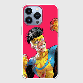 Чехол для iPhone 13 Pro с принтом Неуязвимый в Екатеринбурге,  |  | allen | invincible | omni man | omniman | superhero | алиен | аллен | инвинсибл | неуязвимый | омнимэн | супергерои