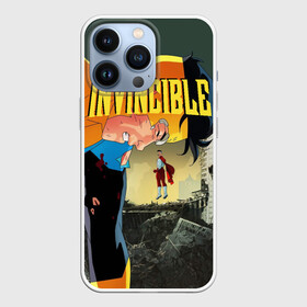 Чехол для iPhone 13 Pro с принтом INVINCIBLE в Екатеринбурге,  |  | allen | invincible | omni man | omniman | superhero | алиен | аллен | инвинсибл | неуязвимый | омнимэн | супергерои