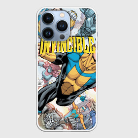 Чехол для iPhone 13 Pro с принтом Неуязвимый в Екатеринбурге,  |  | allen | invincible | omni man | omniman | superhero | алиен | аллен | инвинсибл | неуязвимый | омнимэн | супергерои