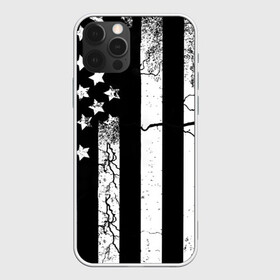 Чехол для iPhone 12 Pro Max с принтом ЗВЕЗДНО-ПОЛОСАТЫЙ в Екатеринбурге, Силикон |  | america | black | dark | flag | graffiti | star | usa | white | америка | белый | граффити | звезды | полосы | ретро | стена | сша | флаг | черный