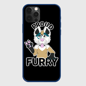 Чехол для iPhone 12 Pro с принтом Furry wolf в Екатеринбурге, силикон | область печати: задняя сторона чехла, без боковых панелей | Тематика изображения на принте: furry | антропоморфное животное | волк | животные | зверь | фурри | человек