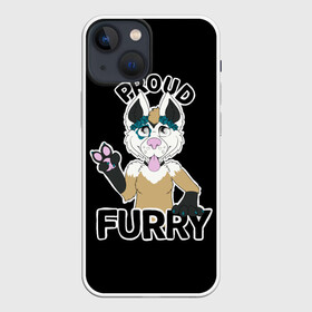 Чехол для iPhone 13 mini с принтом Furry wolf в Екатеринбурге,  |  | furry | антропоморфное животное | волк | животные | зверь | фурри | человек