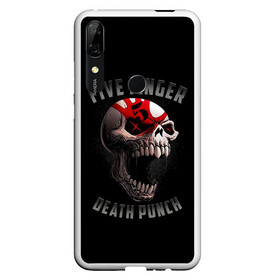 Чехол для Honor P Smart Z с принтом Five Finger Death Punch | 5FDP в Екатеринбурге, Силикон | Область печати: задняя сторона чехла, без боковых панелей | 5fdp | america | death | ffdp | finger | five | hard | metal | music | punch | rock | skull | states | united | usa | америка | метал | музыка | рок | сша | хард | череп