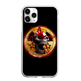 Чехол для iPhone 11 Pro матовый с принтом Five Finger Death Punch | FFDP в Екатеринбурге, Силикон |  | 5fdp | america | death | ffdp | finger | five | hard | metal | music | punch | rock | skull | states | united | usa | америка | метал | музыка | рок | сша | хард | череп