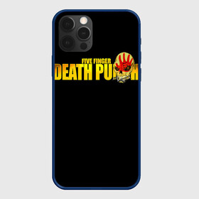 Чехол для iPhone 12 Pro с принтом FFDP | Five Finger Death Punch в Екатеринбурге, силикон | область печати: задняя сторона чехла, без боковых панелей | 5fdp | america | death | ffdp | finger | five | hard | metal | music | punch | rock | skull | states | united | usa | америка | метал | музыка | рок | сша | хард | череп