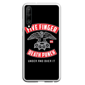 Чехол для Honor P30 с принтом Five Finger Death Punch (5FDP) в Екатеринбурге, Силикон | Область печати: задняя сторона чехла, без боковых панелей | 5fdp | america | death | ffdp | finger | five | hard | metal | music | punch | rock | skull | states | united | usa | америка | метал | музыка | рок | сша | хард | череп