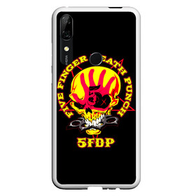 Чехол для Honor P Smart Z с принтом Five Finger Death Punch (FFDP) в Екатеринбурге, Силикон | Область печати: задняя сторона чехла, без боковых панелей | Тематика изображения на принте: 5fdp | america | death | ffdp | finger | five | hard | metal | music | punch | rock | skull | states | united | usa | америка | метал | музыка | рок | сша | хард | череп