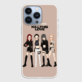 Чехол для iPhone 13 Pro с принтом Kill this love в Екатеринбурге,  |  | black pink | blackpink | pop | блэк пинк | ким дженни | ким джи су | корейцы | лалиса манобан | музыка | поп | попса | розэ