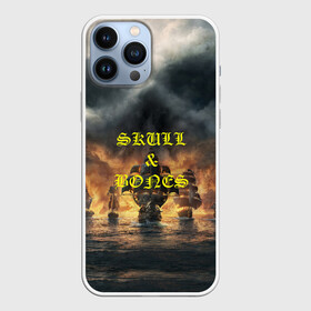 Чехол для iPhone 13 Pro Max с принтом Skull  Bones | Пираты в Екатеринбурге,  |  | skull  bones | кости | морской разбойник | пираты | череп