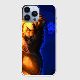 Чехол для iPhone 13 Pro Max с принтом Furry lion в Екатеринбурге,  |  | furry | lion | антропоморфные животные | лев | люди животные | разбойник | фурри | фурри фэндом