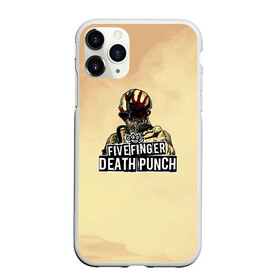 Чехол для iPhone 11 Pro матовый с принтом фингер в Екатеринбурге, Силикон |  | ffdp | five finger death punch | американский рок | металл | рок | фингер