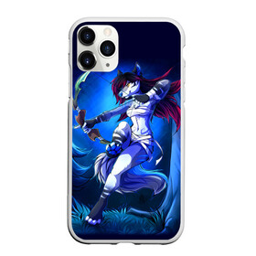 Чехол для iPhone 11 Pro матовый с принтом Furry warrior в Екатеринбурге, Силикон |  | furry | warrior | амазонка | антропоморфное животное | воин | женщина | животные | зверь | лук | фурри | человек