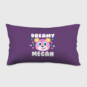 Подушка 3D антистресс с принтом Dreamy Megan в Екатеринбурге, наволочка — 100% полиэстер, наполнитель — вспененный полистирол | состоит из подушки и наволочки на молнии | animal crossing | game | games | анимал | играб игры | изабель | кросинг | кроссинг | мистер ресетти | том нук | энимал