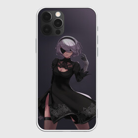 Чехол для iPhone 12 Pro Max с принтом nier в Екатеринбурге, Силикон |  | 2b | ahegao | anime | girl | nier automata | replicant | waifu | аниме | ахегао | нир автомата | отаку | охегао | тян | тяночка