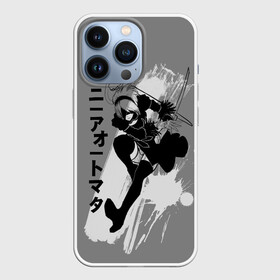 Чехол для iPhone 13 Pro с принтом Nier в Екатеринбурге,  |  | 2b | ahegao | anime | girl | nier automata | replicant | waifu | аниме | ахегао | нир автомата | отаку | охегао | тян | тяночка