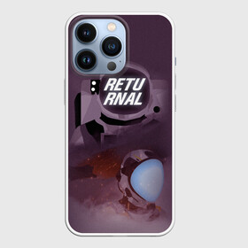 Чехол для iPhone 13 Pro с принтом Returnal в Екатеринбурге,  |  | alien | astronaut | cosmos | games | horror | monster | nextgen | playstation 5 | ps5 | returnal | shooter | space | unreal engine | астронавт | игры | инопланетянин | космонавт | космос | монстр | некстген | плейстейшен 5 | пс5 | ужасы | шутер