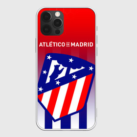 Чехол для iPhone 12 Pro с принтом ATLETICO DE MADRID АТЛЕТИКО в Екатеринбурге, силикон | область печати: задняя сторона чехла, без боковых панелей | atletico madrid | fifa | football | football club. | sport | uefa | английская премьер лига | атлетико мадрид | лига финал | матч | спорт | уефа | финал | фифа | футбол | футбольный клуб