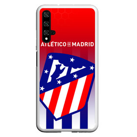 Чехол для Honor 20 с принтом ATLETICO DE MADRID АТЛЕТИКО в Екатеринбурге, Силикон | Область печати: задняя сторона чехла, без боковых панелей | atletico madrid | fifa | football | football club. | sport | uefa | английская премьер лига | атлетико мадрид | лига финал | матч | спорт | уефа | финал | фифа | футбол | футбольный клуб