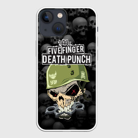 Чехол для iPhone 13 mini с принтом Five Finger Death Punch | 5FDP (Z) в Екатеринбурге,  |  | 5fdp | 5фдп | ffdp | five finger death punch | ivan moody | living the dream | zoltan bathory | альтернатива | грув метал | золтан батори | музыка | ню метал | рок | хард рок