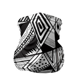 Бандана-труба 3D с принтом абстракционизм в Екатеринбурге, 100% полиэстер, ткань с особыми свойствами — Activecool | плотность 150‒180 г/м2; хорошо тянется, но сохраняет форму | 3d | абстракционизм | геометрия | мозаика | хаос