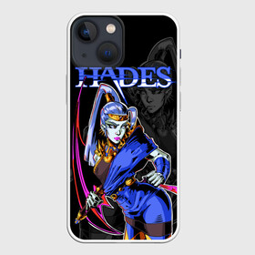 Чехол для iPhone 13 mini с принтом Hades Megaera в Екатеринбурге,  |  | hades | megaera | roguelike | аид | бесконечные круги ада | компьютерная игра | мегера | мифология