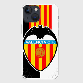 Чехол для iPhone 13 mini с принтом FC VALENCIA   ФК ВАЛЕНСИЯ в Екатеринбурге,  |  | fc valencia | fifa | football | football club. | sport | uefa | английская премьер лига | лига финал | матч | спорт | уефа | финал | фифа | фк валенсия | футбол | футбольный клуб